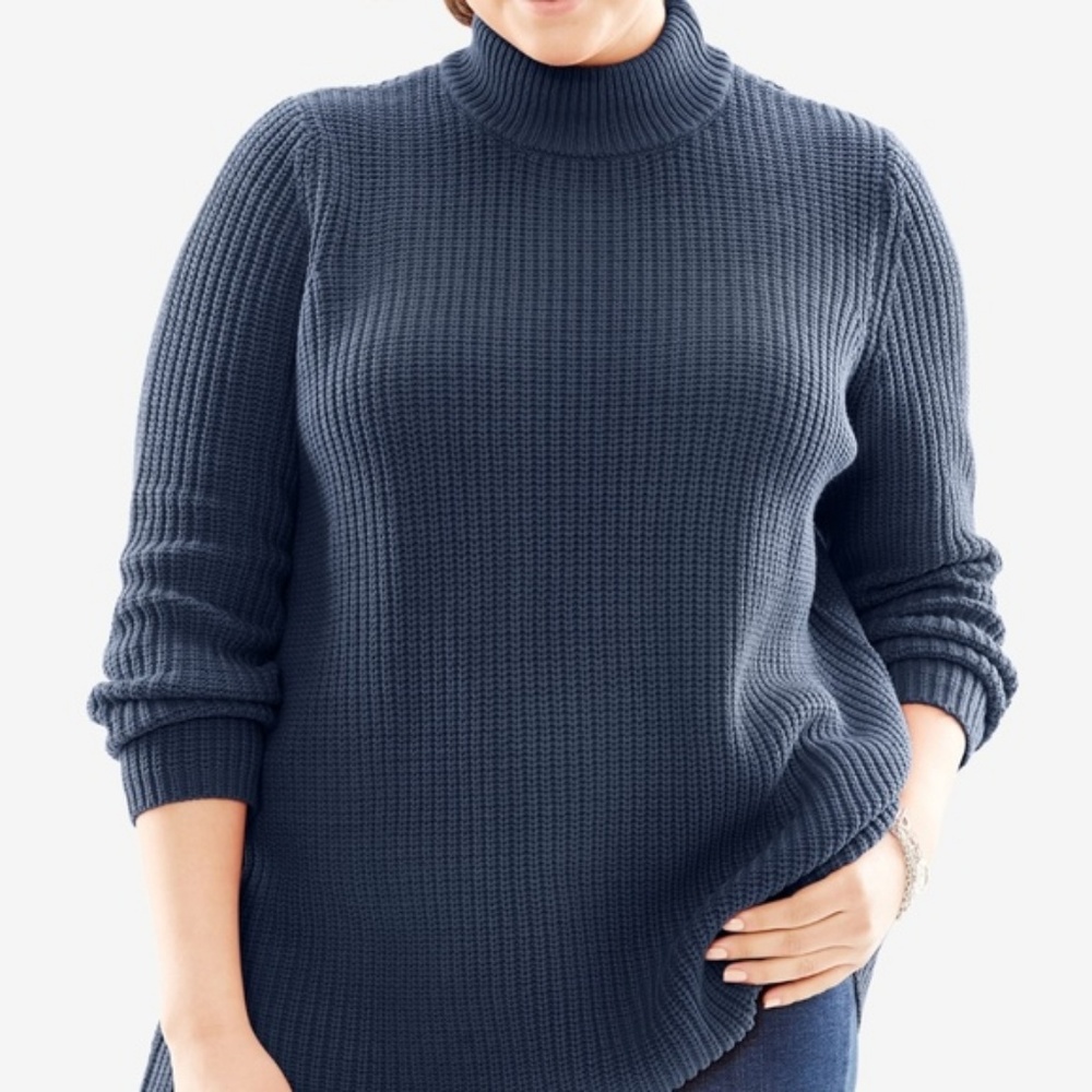 Pullover Shaker Sweater(4x,3x) - Picture 5 of 5